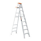 Escalera de tijera 8 peldaños con bandeja Truper
