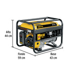 Generador portátil 2,800W motor a gasolina Petrul