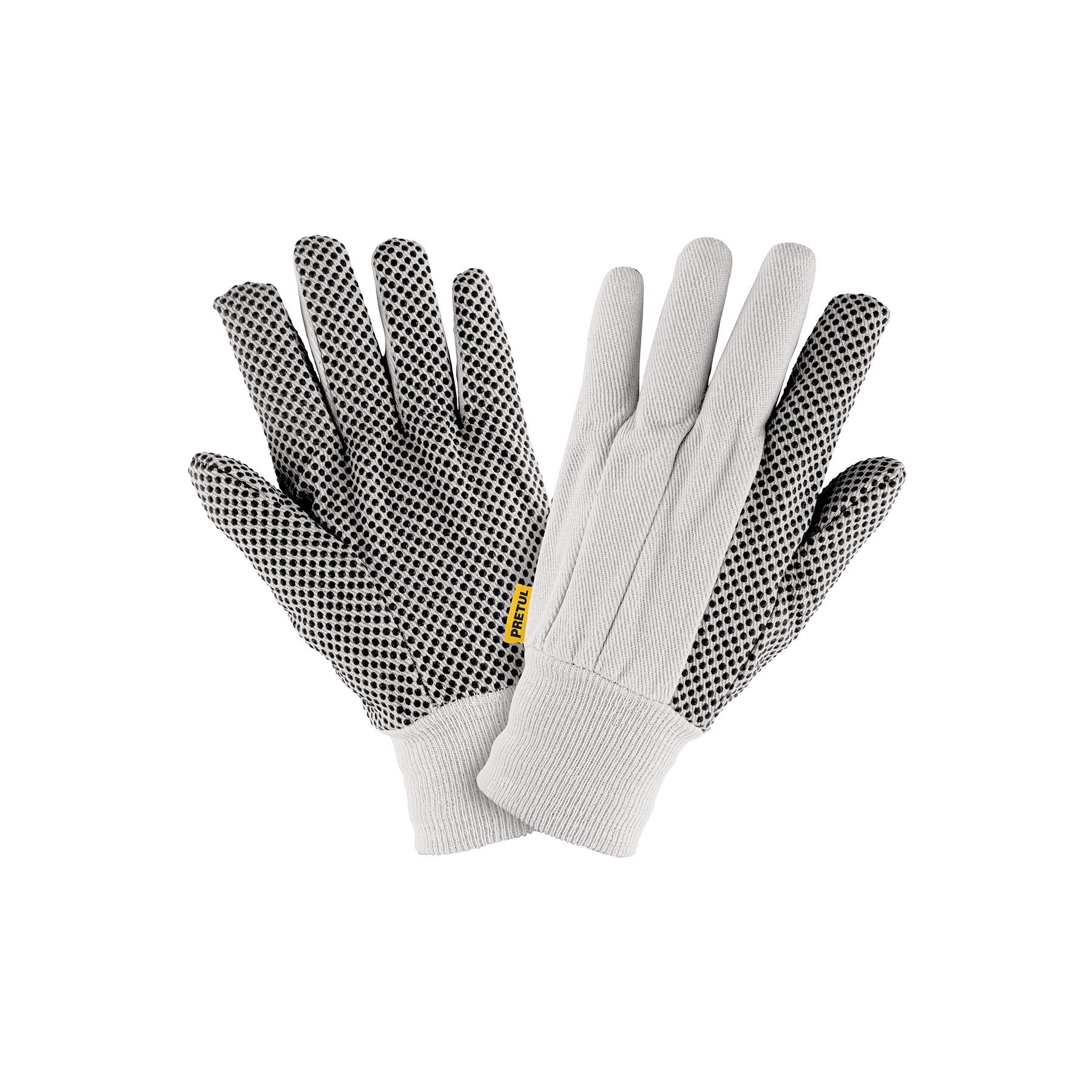 Guantes de algodón unitalla tipo loneta Petrul