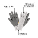 Guantes de algodón unitalla tipo loneta Petrul