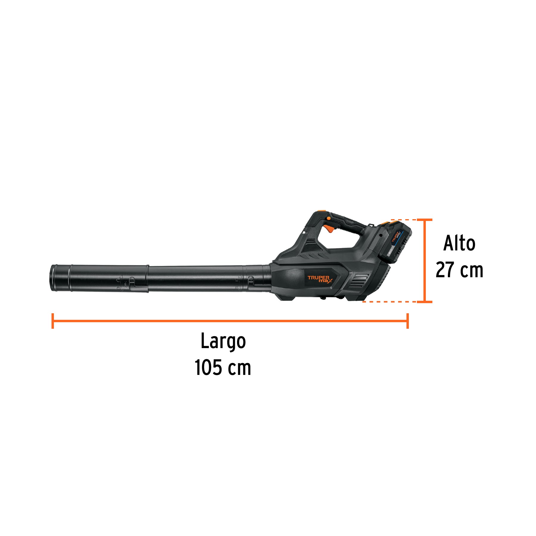 Sopladora inalámbrica 40V Truper Max