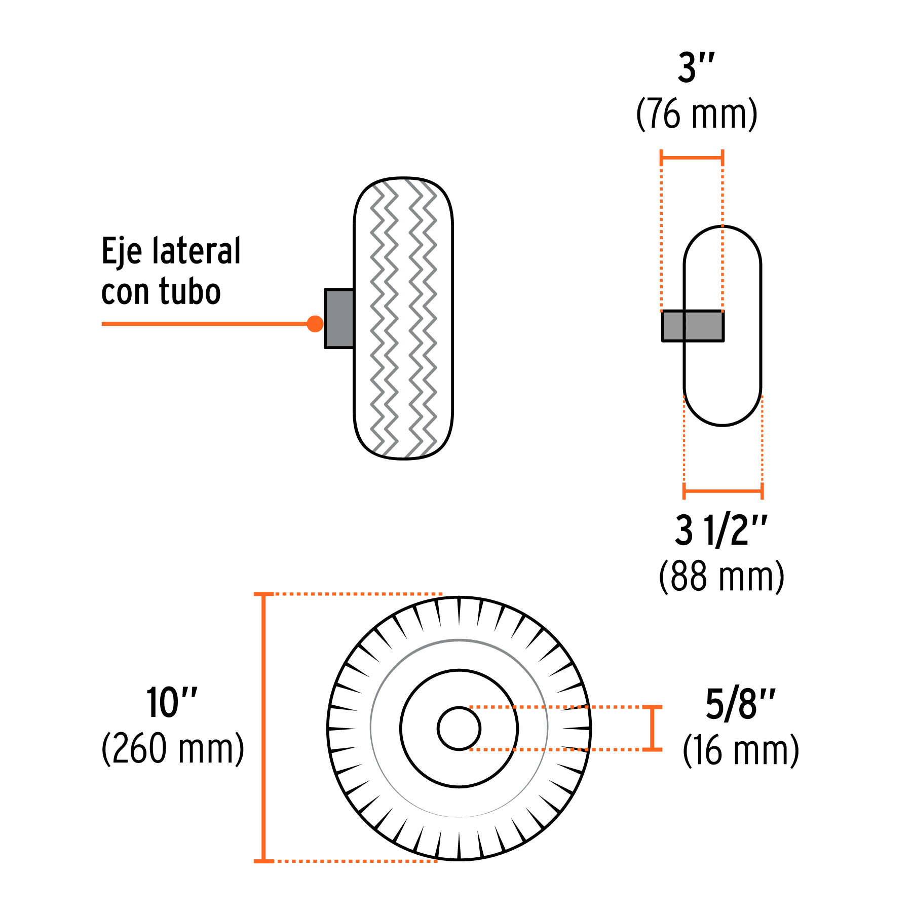 Hidrolavadora con motor a gasolina 2,800 PSI Truper
