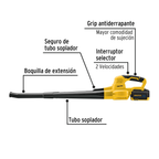 Sopladora inalámbrica 20V Petrul